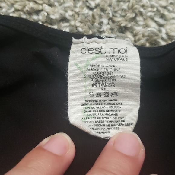 Bamboo body suit - Picture 4 of 4